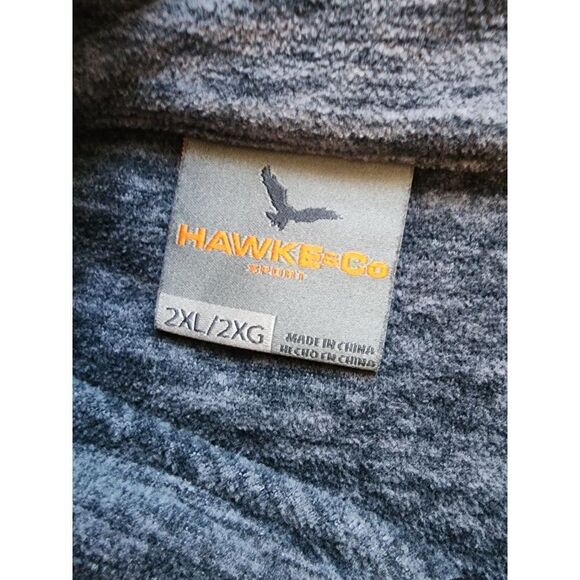 Hawke & Co Quarter Zip Men's 2XL Pullover. EUC - Picture 3 of 7
